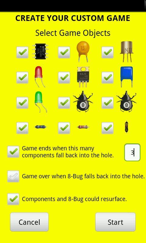 Custom Game Settings